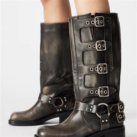 steve madden biker boots miu miu dupe|steve madden woman.